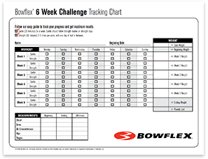 Bowflex Pr1000 Workout Chart