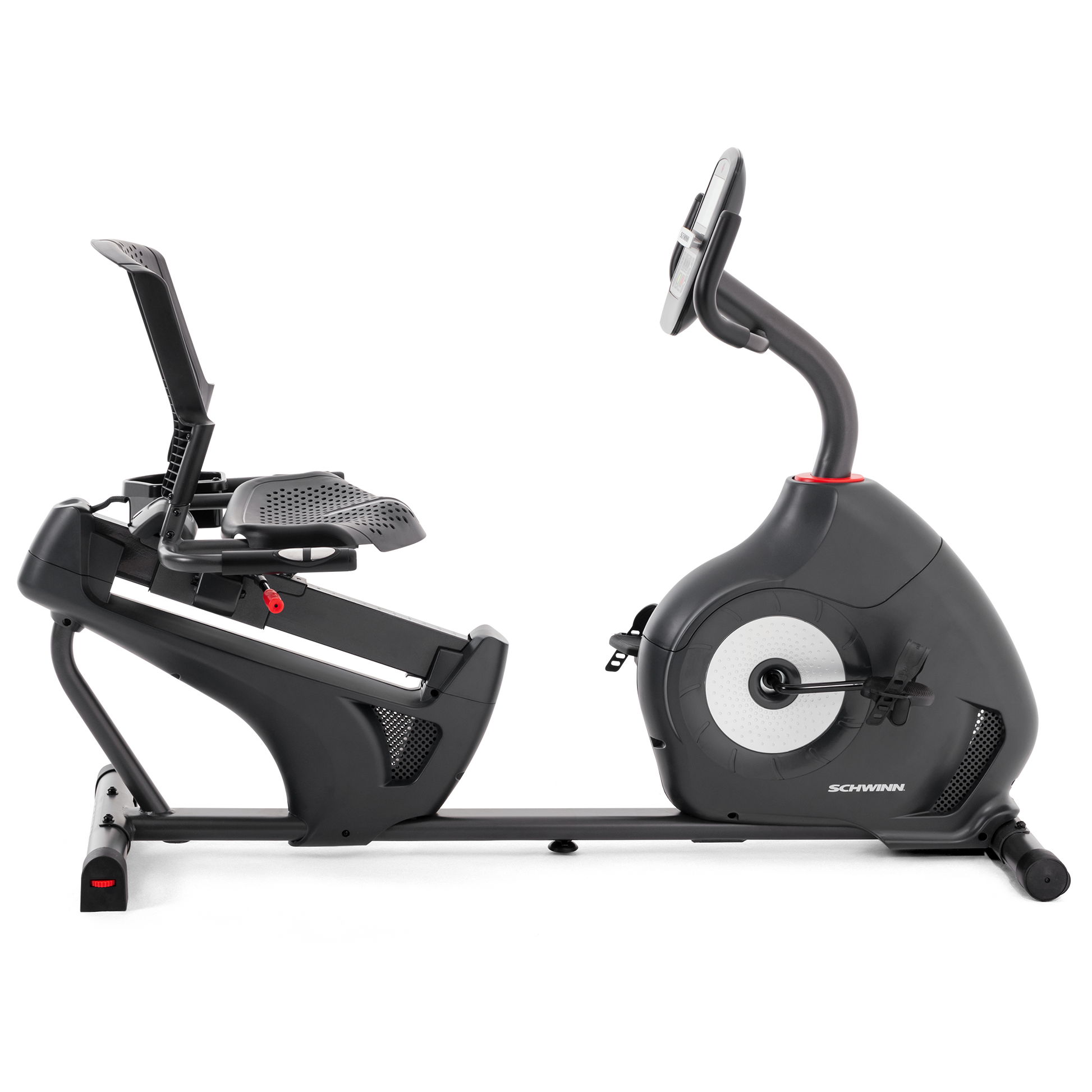 Side view of the Schwinn 510R Recumbent Bike.