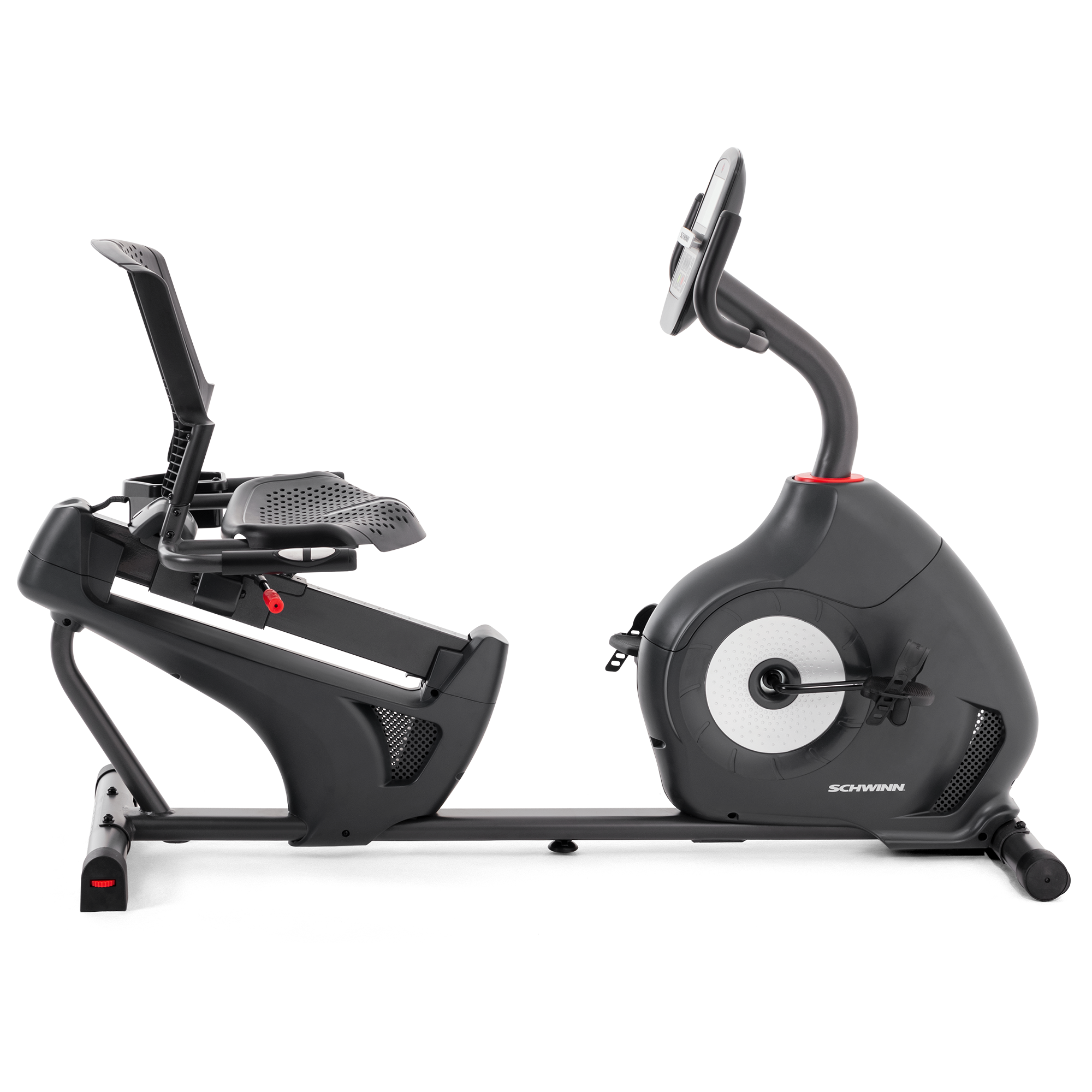 Side view of the Schwinn 510R Recumbent Bike.