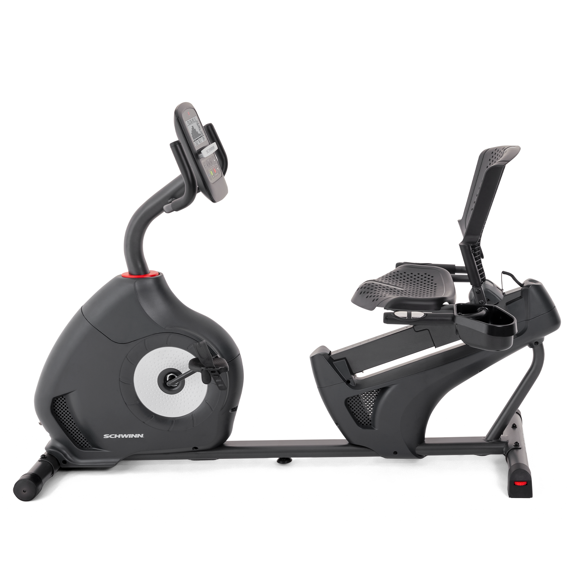Side view of the Schwinn 510R Recumbent Bike.