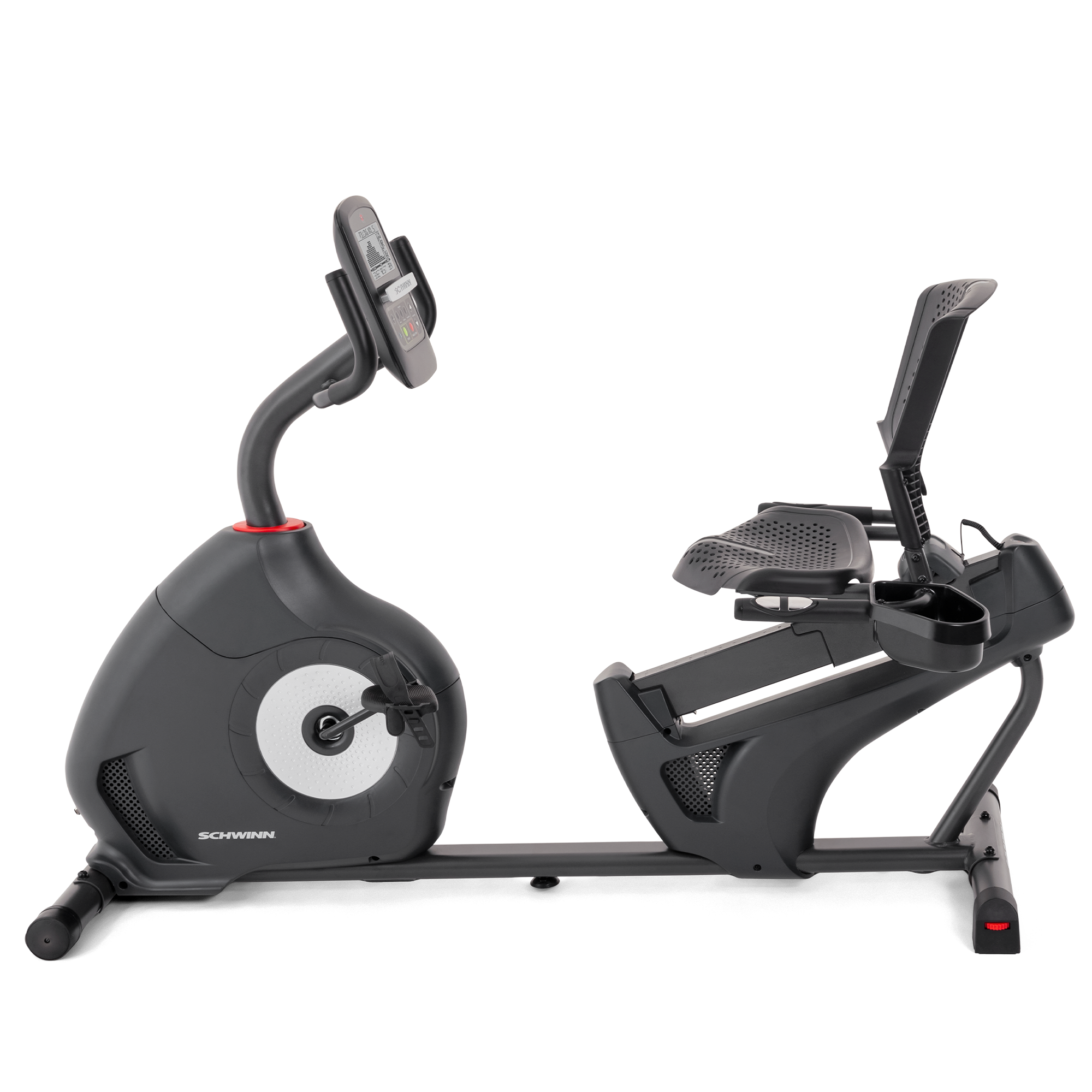Side view of the Schwinn 510R Recumbent Bike.