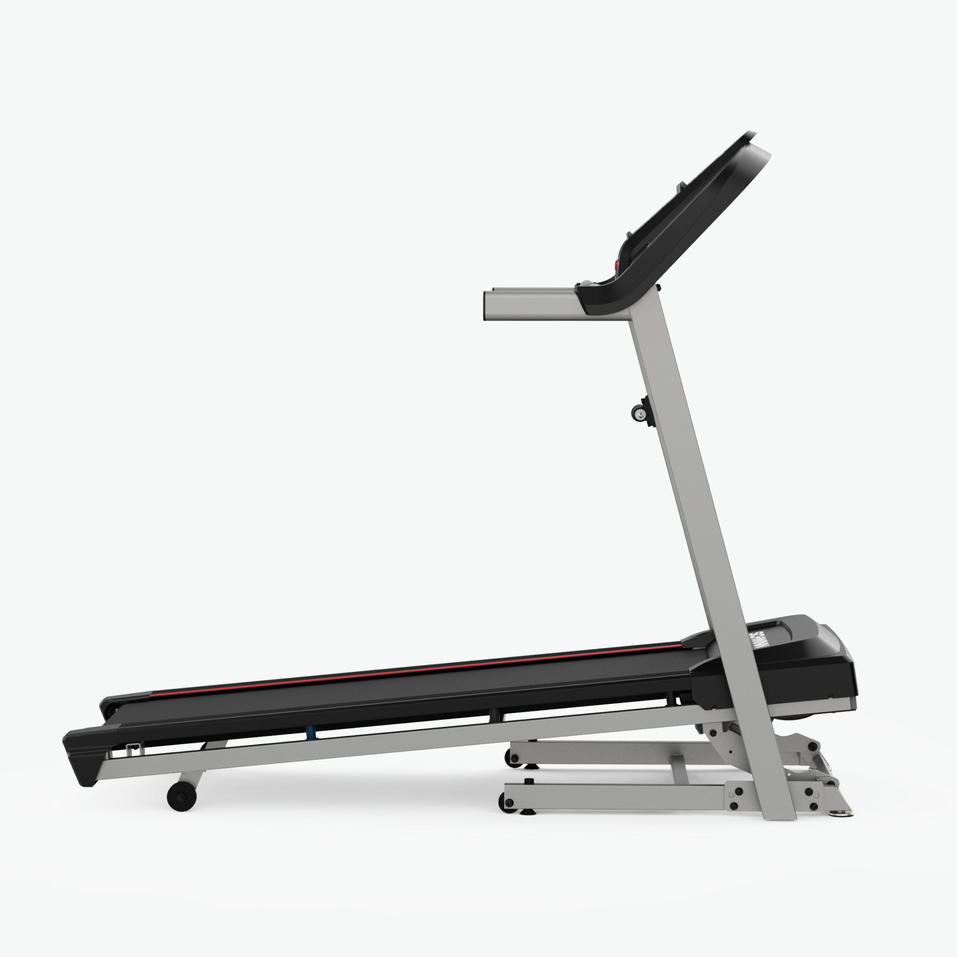 Schwinn SFT3.5 Laufband Seitenansicht der Steigung.