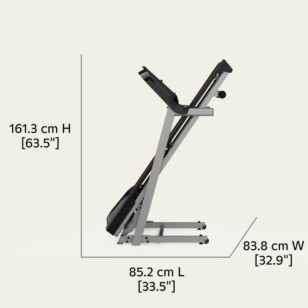 Schwinn SFT4.1 Treadmill Dimensions