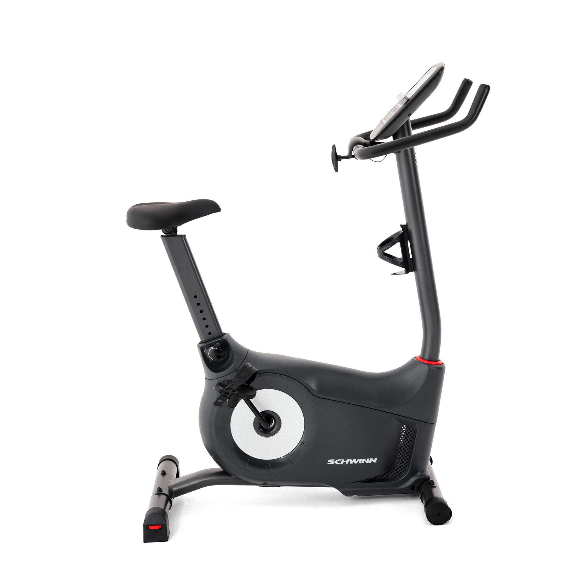 Side view of the Schwinn 510U Upright Bike.