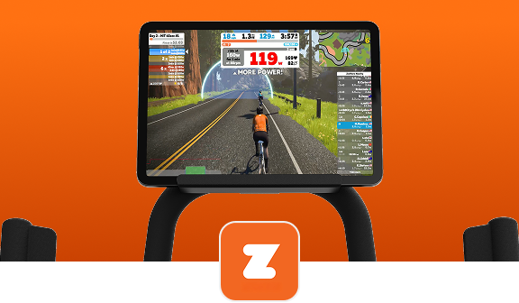Zwift connectivity with 800IC Bike
