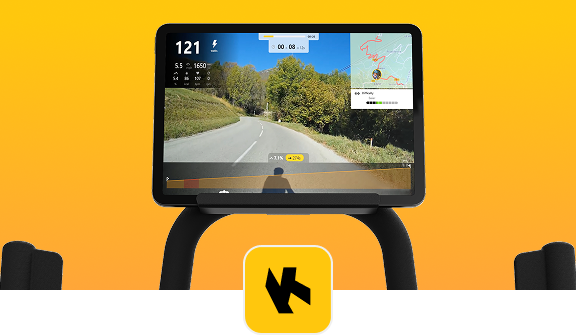 Kinomap connectivity with 800IC Bike